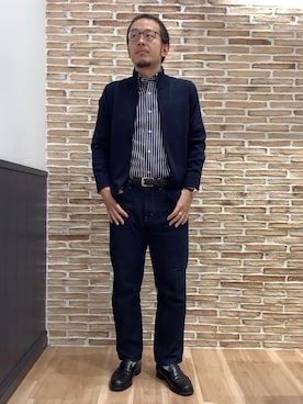 BRICK HOUSE シャツ工房 福岡橋本木の葉モール店さん（メンズ・163cm）の秋コーディネート