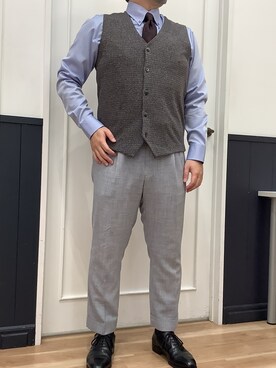 BRICK HOUSE シャツ工房 福岡橋本木の葉モール店さん(メンズ・163cm)の秋コーディネート