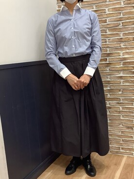 BRICK HOUSE シャツ工房 福岡橋本木の葉モール店さん（レディース・164cm）の春コーディネート