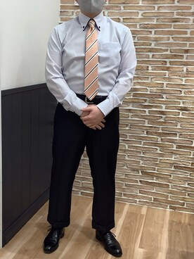 BRICK HOUSE シャツ工房 福岡橋本木の葉モール店さん(メンズ・163cm)の春コーディネート