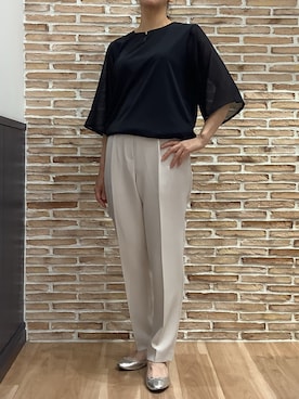 BRICK HOUSE シャツ工房 福岡橋本木の葉モール店さん(レディース・164cm)の秋コーディネート