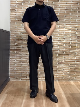 BRICK HOUSE シャツ工房 福岡橋本木の葉モール店さん（メンズ・163cm）の夏コーディネート