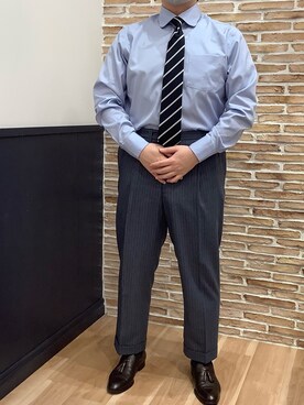 BRICK HOUSE シャツ工房 福岡橋本木の葉モール店さん(メンズ・163cm)の冬コーディネート