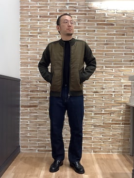 BRICK HOUSE シャツ工房 福岡橋本木の葉モール店さん（メンズ・163cm）の秋コーディネート