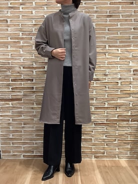 BRICK HOUSE シャツ工房 福岡橋本木の葉モール店さん（レディース・164cm）の冬コーディネート