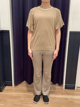 BRICK HOUSE シャツ工房 福岡橋本木の葉モール店さん（レディース・156cm）の夏コーディネート