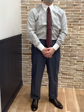 BRICK HOUSE シャツ工房 福岡橋本木の葉モール店さん(メンズ・163cm)の春コーディネート