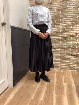 BRICK HOUSE シャツ工房 福岡橋本木の葉モール店さん（レディース・164cm）の春コーディネート