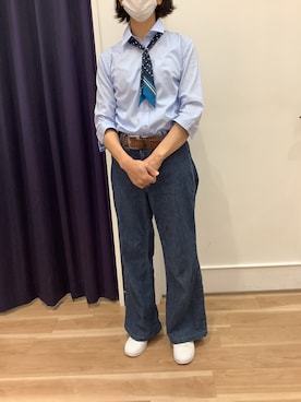 BRICK HOUSE シャツ工房 福岡橋本木の葉モール店さん（レディース・164cm）の夏コーディネート