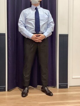 BRICK HOUSE シャツ工房 福岡橋本木の葉モール店さん(メンズ・163cm)の春コーディネート