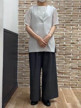BRICK HOUSE シャツ工房 福岡橋本木の葉モール店さん(レディース・164cm)の春コーディネート