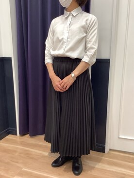 BRICK HOUSE シャツ工房 福岡橋本木の葉モール店さん（レディース・164cm）の春コーディネート