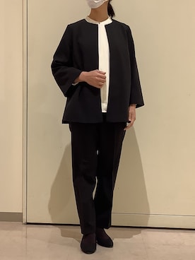 BRICK HOUSE シャツ工房 福岡橋本木の葉モール店さん（レディース・164cm）の冬コーディネート