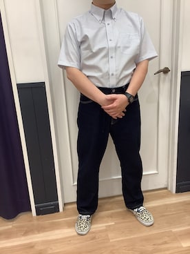 BRICK HOUSE シャツ工房 福岡橋本木の葉モール店さん（メンズ・163cm）の夏コーディネート