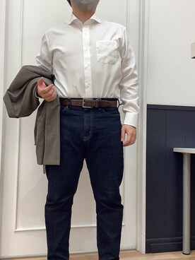 BRICK HOUSE シャツ工房 福岡橋本木の葉モール店さん(メンズ・163cm)の秋コーディネート