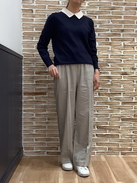 BRICK HOUSE シャツ工房 福岡橋本木の葉モール店さん（レディース・164cm）の秋コーディネート