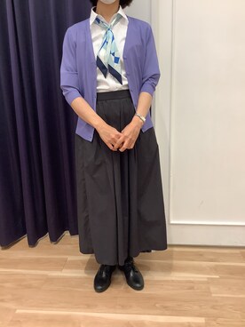 BRICK HOUSE シャツ工房 福岡橋本木の葉モール店さん（レディース・164cm）の夏コーディネート