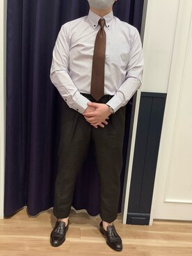 BRICK HOUSE シャツ工房 福岡橋本木の葉モール店さん（メンズ・163cm）の夏コーディネート