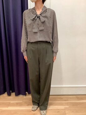 BRICK HOUSE シャツ工房 福岡橋本木の葉モール店さん(レディース・164cm)の秋コーディネート