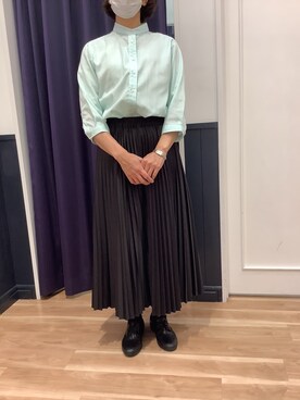 BRICK HOUSE シャツ工房 福岡橋本木の葉モール店さん(レディース・164cm)の春コーディネート