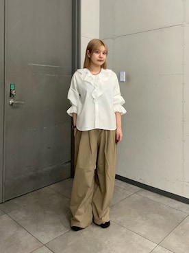 妃那さん(レディース・158cm)の夏コーディネート