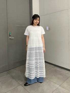 妃那さん(レディース・158cm)の夏コーディネート