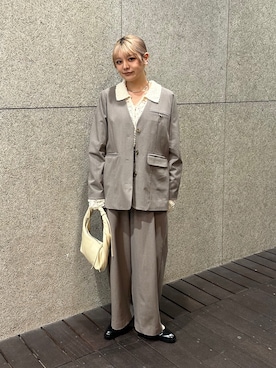 妃那さん（レディース・158cm）の冬コーディネート