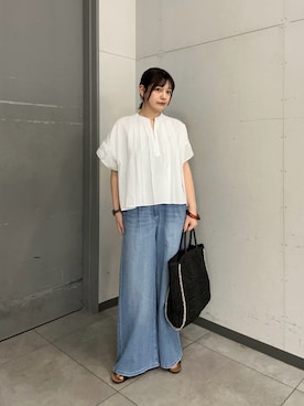 妃那さん(レディース・158cm)の夏コーディネート