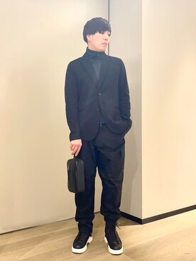 「バッグ」｜「アイテム（財布/小物）」を使った、yusukeさん（メンズ・175cm）の冬コーディネート