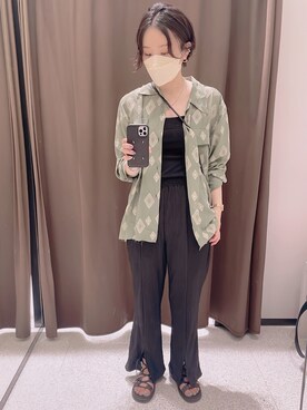 「お買い物」｜na0miiさん（レディース・160cm）の夏コーディネート