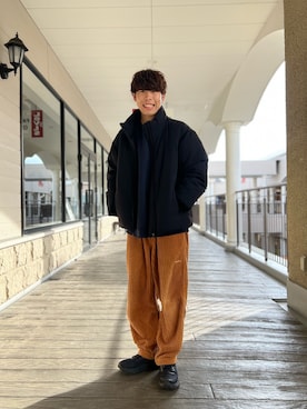 「CPCM」｜「アイテム（ジャケット/アウター）」を使った、YUKIさん（メンズ・172cm）の冬コーディネート