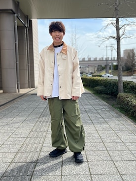 「CPCM」｜「アイテム（ジャケット/アウター）」を使った、YUKIさん（メンズ・172cm）の春コーディネート
