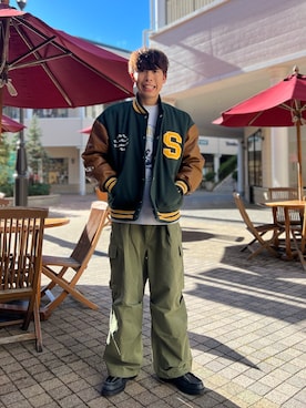 「CPCM」｜「アイテム（ジャケット/アウター）」を使った、YUKIさん（メンズ・172cm）の秋コーディネート