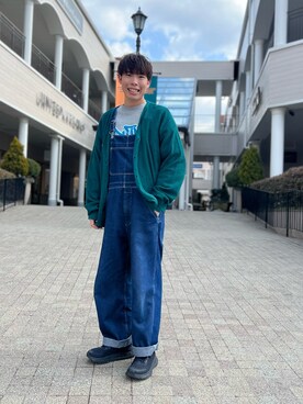 「CPCM」｜「アイテム（カーディガン/ボレロ）」を使った、YUKIさん（メンズ・172cm）の春コーディネート
