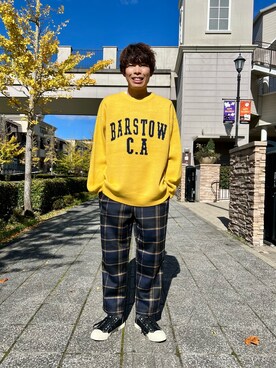 YUKIさん（メンズ・172cm）の秋コーディネート