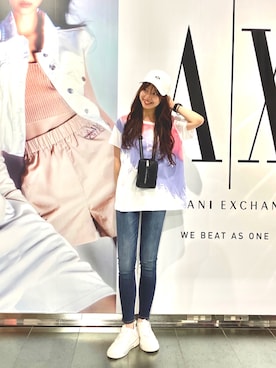 Ⓜ︎atsubeさん（レディース・154cm）の夏コーディネート