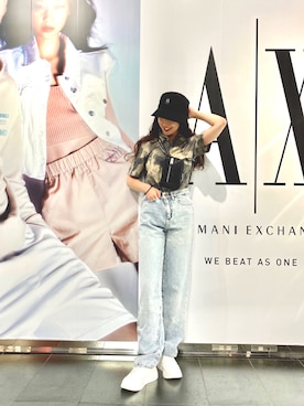 Ⓜ︎atsubeさん（レディース・154cm）の夏コーディネート