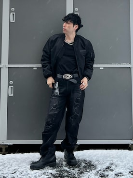 「アイテム（ボディ・ヘアケア）」を使った、shinyaさん（メンズ・168cm）の秋コーディネート