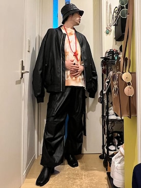 「SITRY（シトリー）のアイテム（ジャケット/アウター）」を使った、shinyaさん（メンズ・168cm）の秋コーディネート