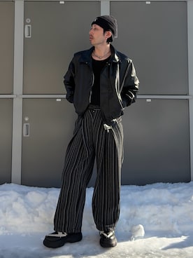 「アイテム（フレグランス）」を使った、shinyaさん（メンズ・168cm）の冬コーディネート