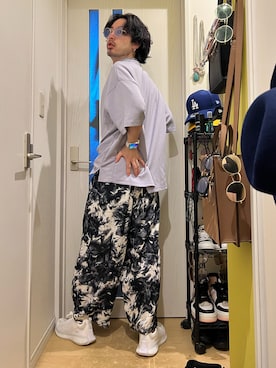 「サングラススタイル」｜「アイテム（アクセサリー）」を使った、shinyaさん（メンズ・168cm）の夏コーディネート