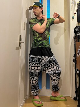 「SHEIN」｜shinyaさん（メンズ・168cm・30代）の夏コーディネート
