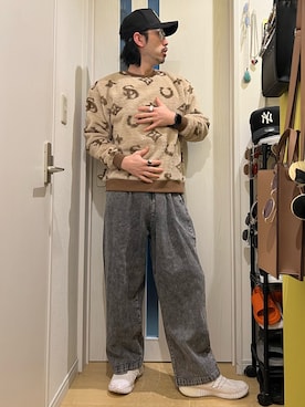 「SOMEDIFF（サムディフ）のアイテム」を使った、shinyaさん（メンズ・168cm）の冬コーディネート