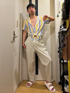 shinyaさん（メンズ・168cm）の夏コーディネート