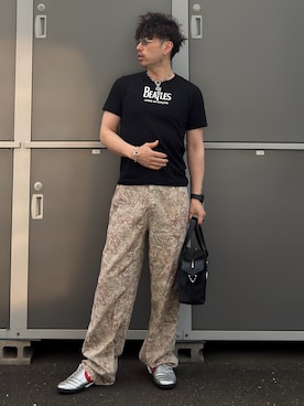 「HARE（ハレ）のアイテム（アクセサリー）」を使った、shinyaさん（メンズ・168cm）の夏コーディネート