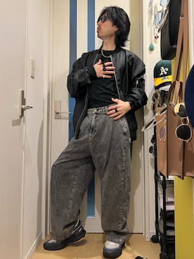 「SITRY（シトリー）のアイテム（ジャケット/アウター）」を使った、shinyaさん（メンズ・168cm）の冬コーディネート