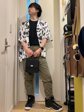 「FILA」｜shinyaさん（メンズ・168cm）の春コーディネート