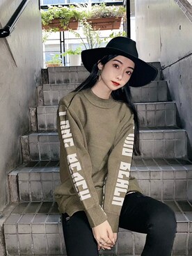 KANAEさん(レディース・168cm)の冬コーディネート