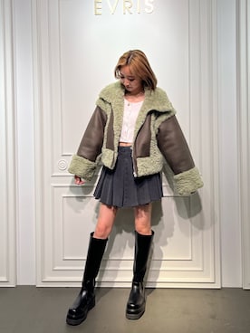 熊澤姫奈さん（レディース・155cm）の夏コーディネート