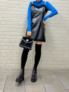熊澤姫奈さん(レディース・156cm)の秋コーディネート